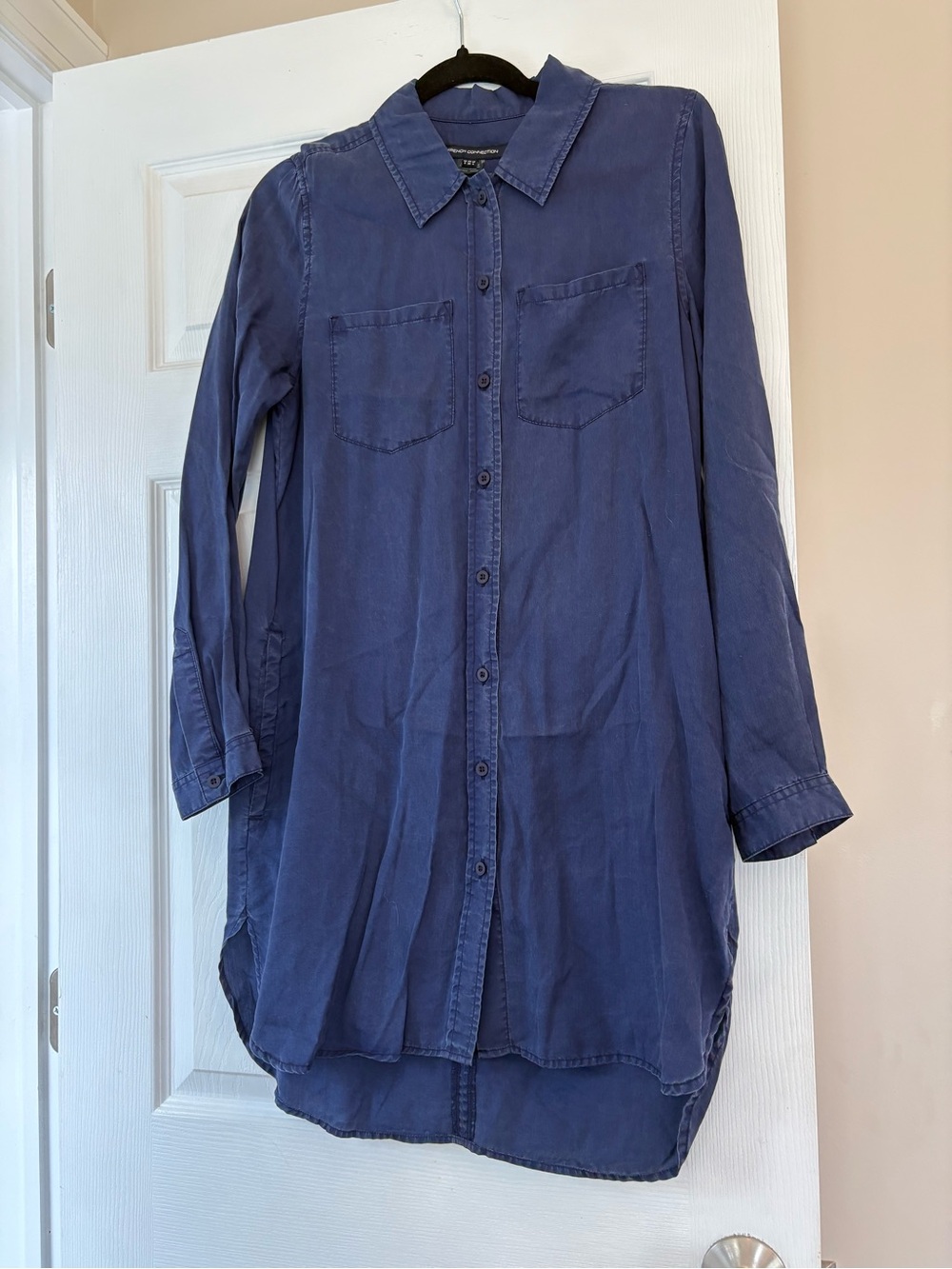 Bella Dahl Indigo Button-Down Shirt Dress